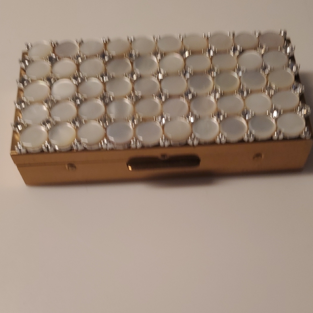 Marhill Elegant Gold and Silver MOP Tablet Case